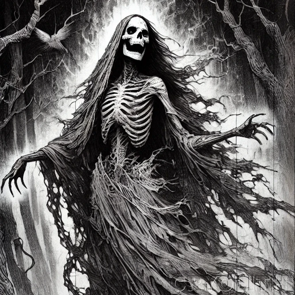 Banshee - Beasts Deconstructed artwork by Cryolith