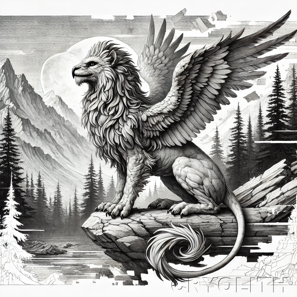 Griffin - Beasts Deconstructed artwork by Cryolith