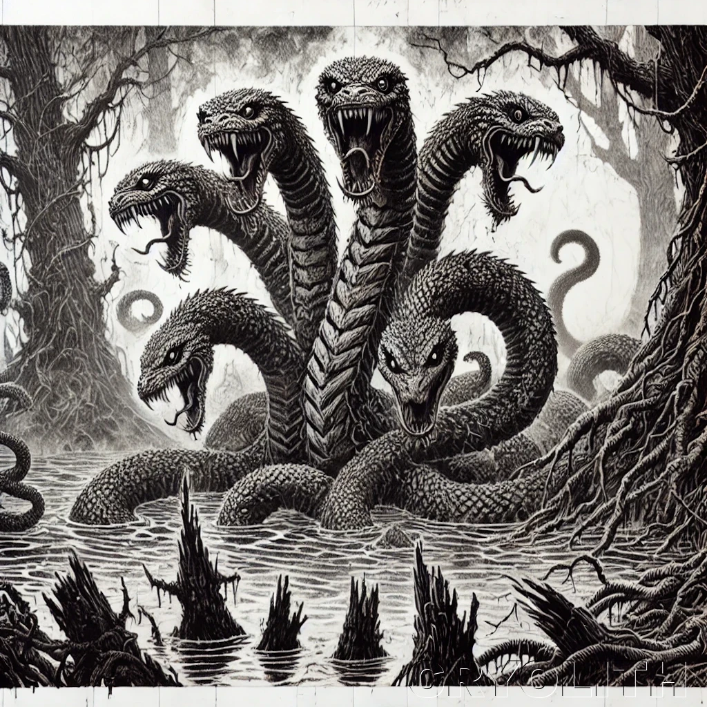 Hydra - Beasts Deconstructed artwork by Cryolith