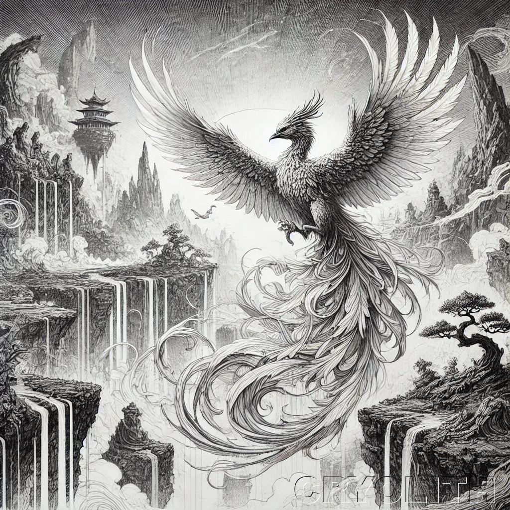 Phoenix - Beasts Deconstructed artwork by Cryolith