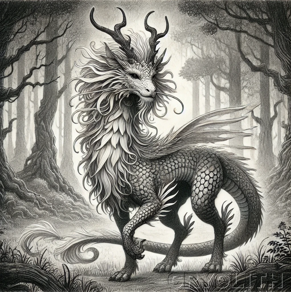Qilin - Beasts Deconstructed artwork by Cryolith