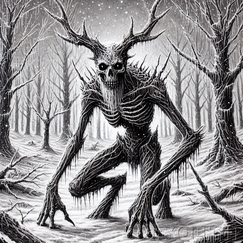 Wendigo - Beasts Deconstructed artwork by Cryolith