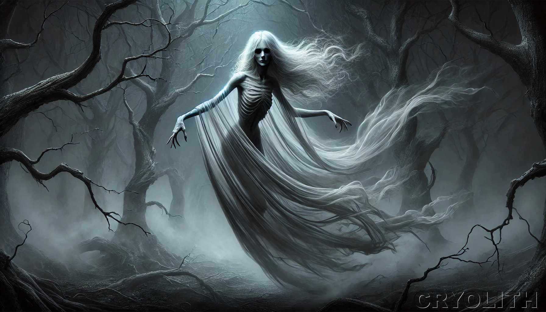 Banshee - Mystical Beasts artwork by Cryolith