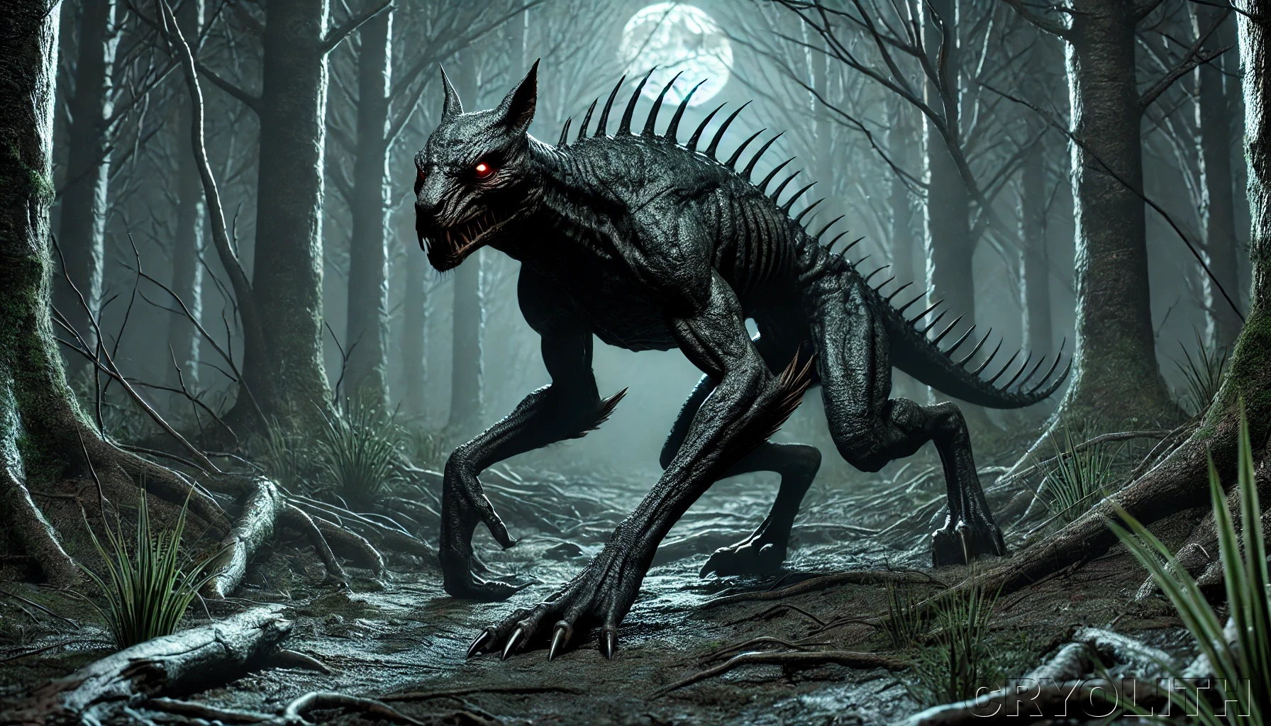 Chupacabra - Mystical Beasts artwork by Cryolith