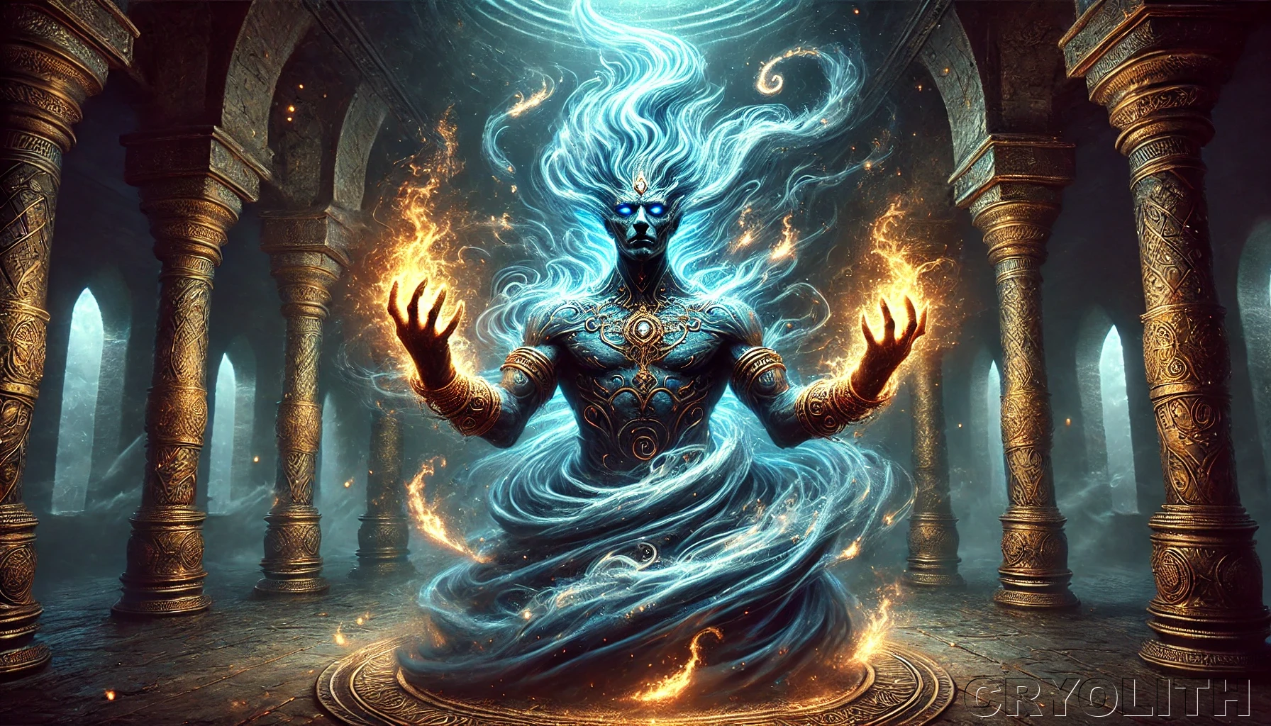 Djinn - Mystical Beasts artwork by Cryolith