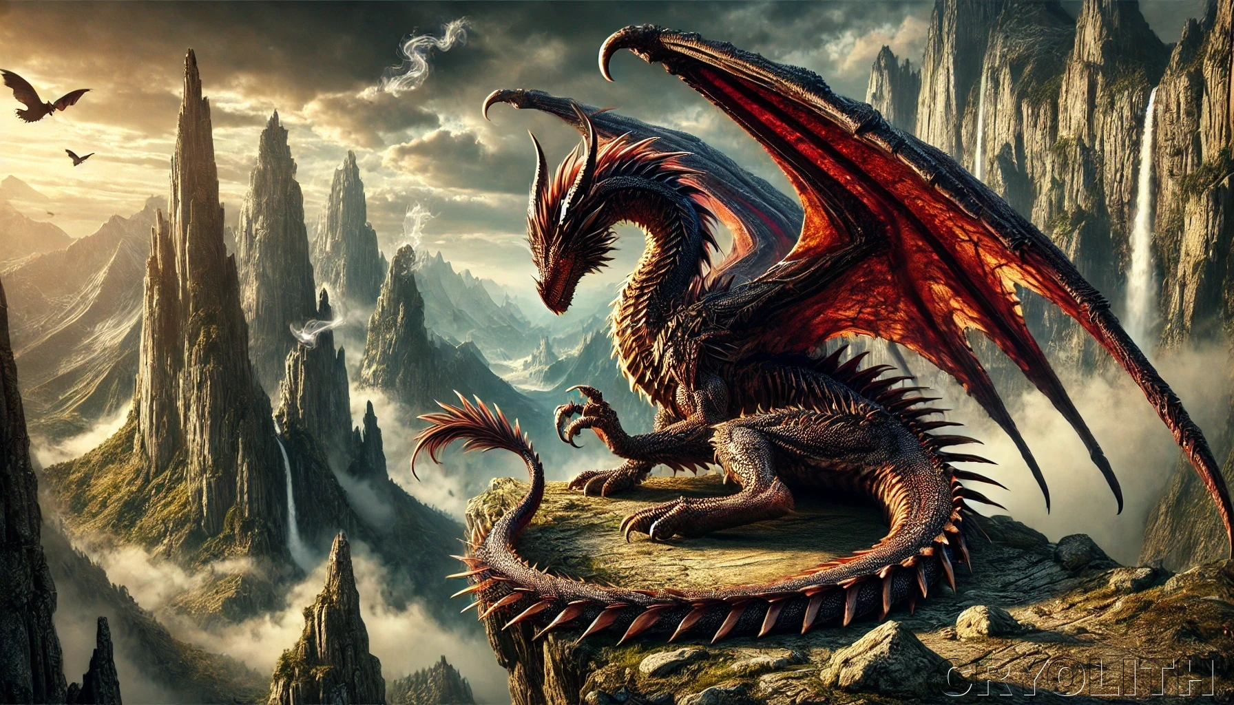 Dragon - Mystical Beasts artwork by Cryolith