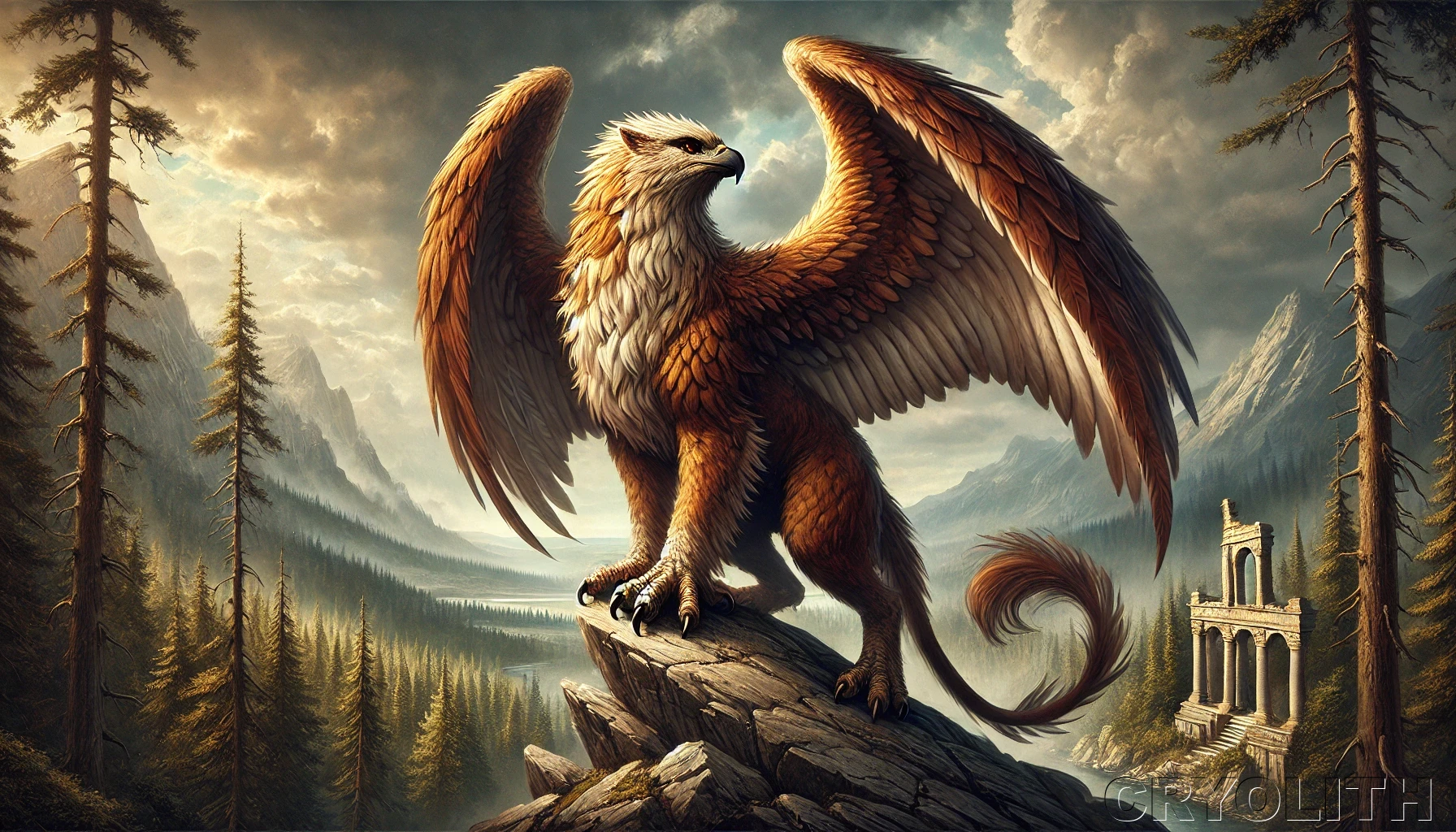 Griffin - Mystical Beasts artwork by Cryolith