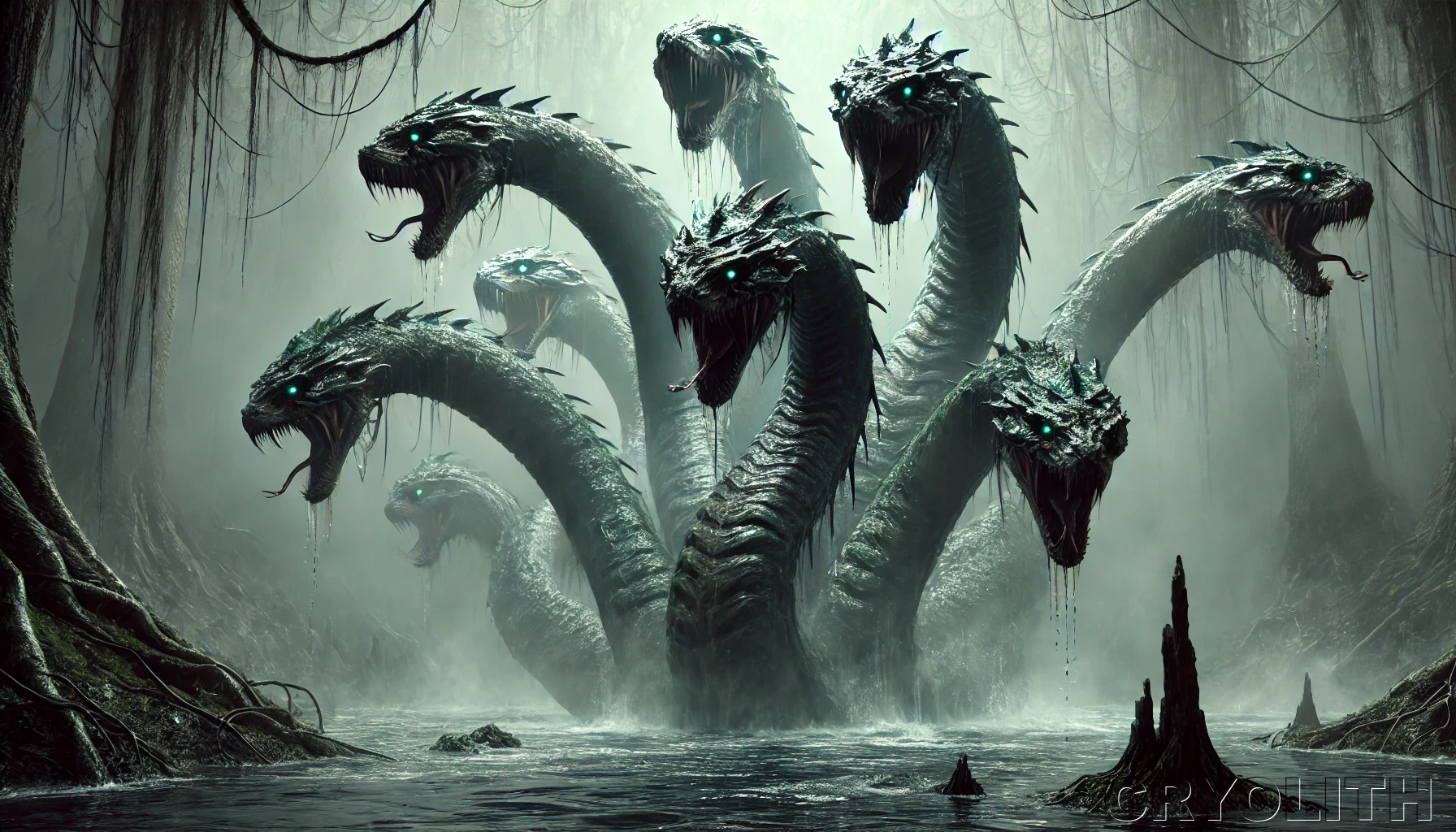 Hydra - Mystical Beasts artwork by Cryolith