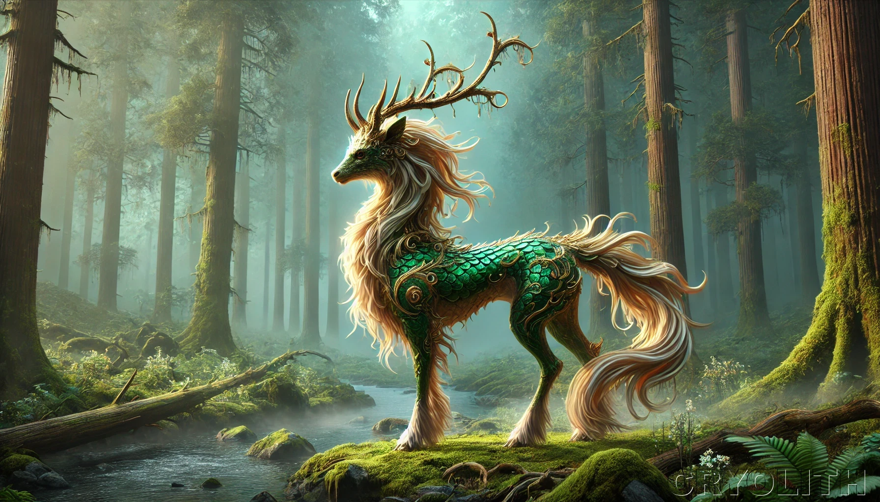 Qilin - Mystical Beasts artwork by Cryolith