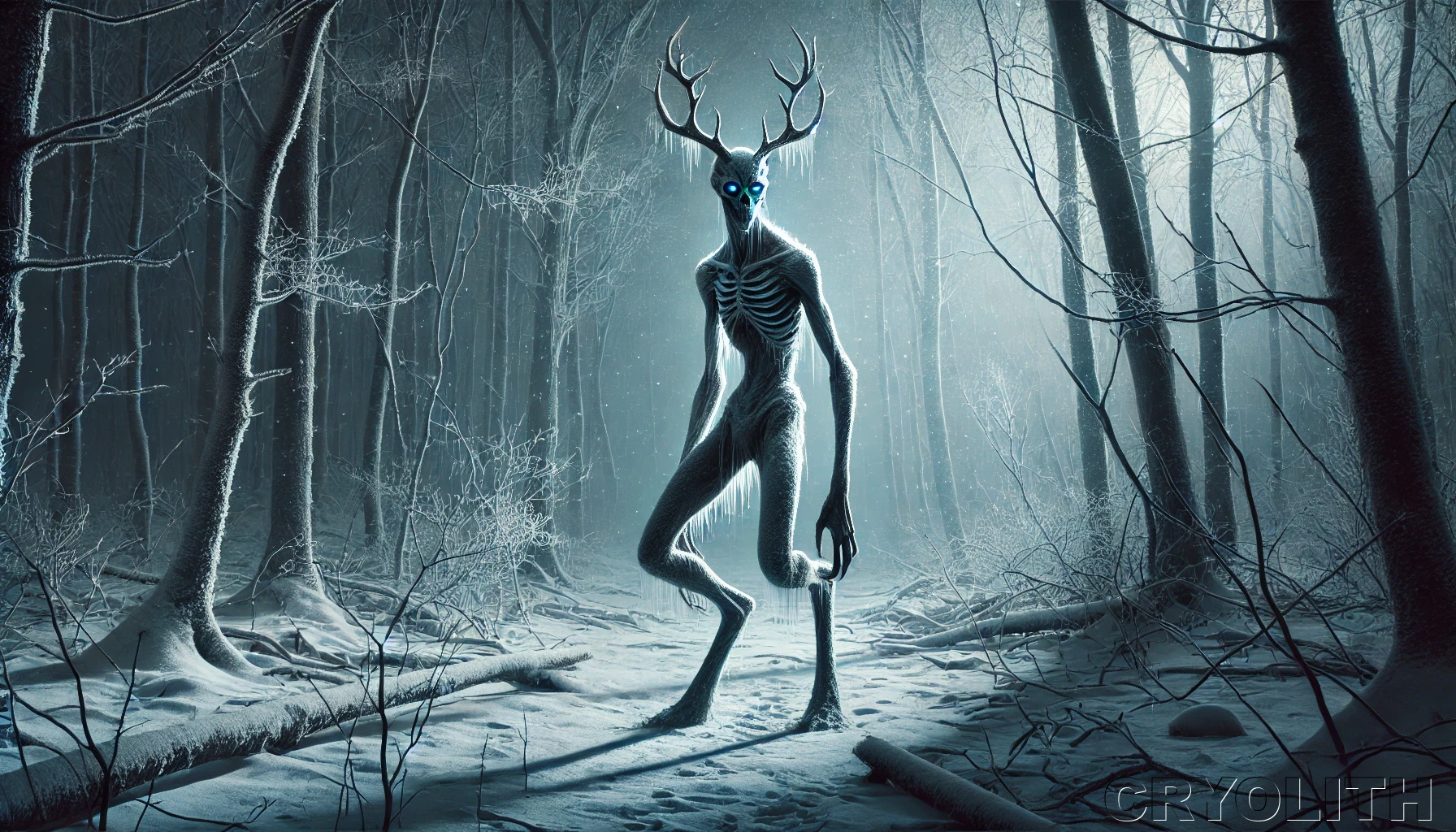 Wendigo - Mystical Beasts artwork by Cryolith