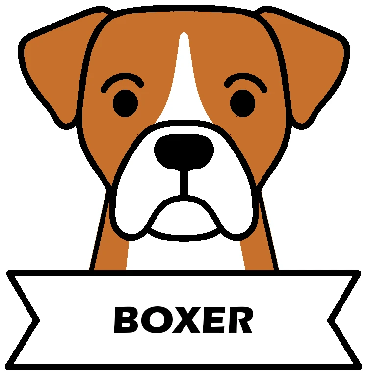 Boxer - Breed Badges artwork by Cryolith