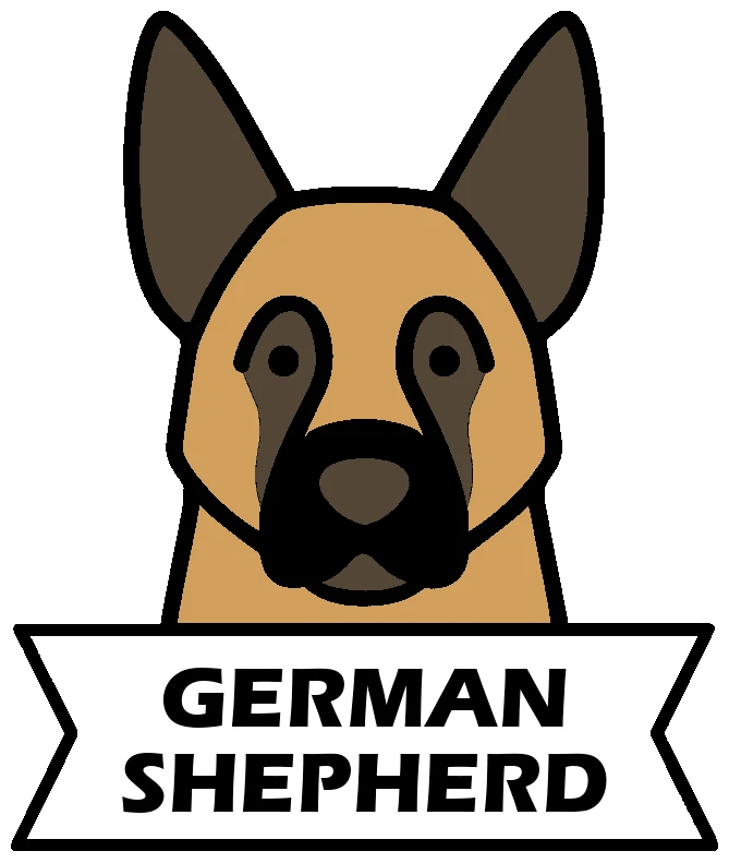 German Shepherd - Breed Badges artwork by Cryolith
