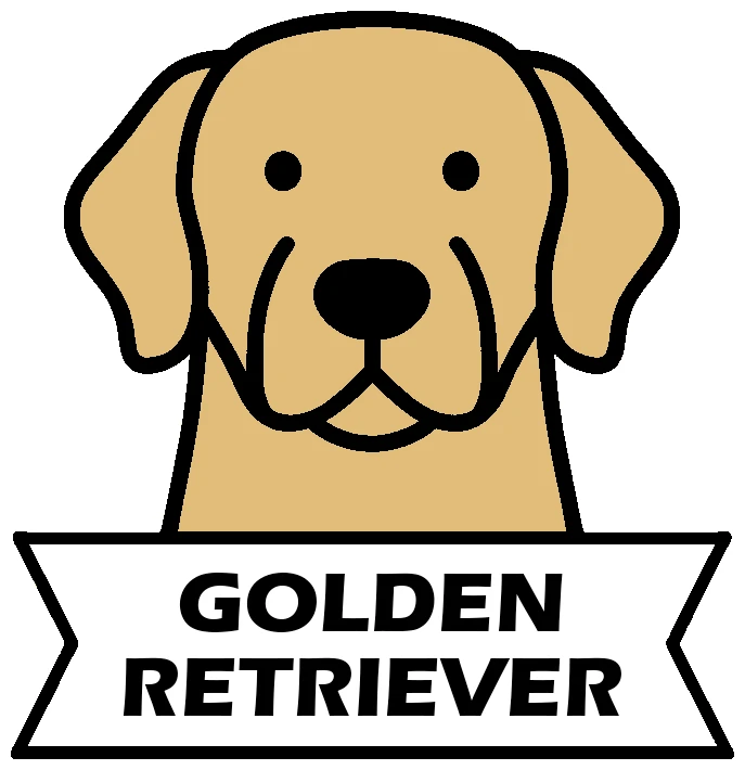 Golden Retriever - Breed Badges artwork by Cryolith