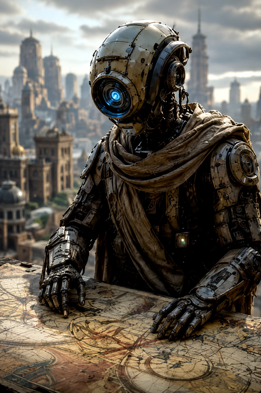The Cartographer - Children of the Machine artwork by Cryolith