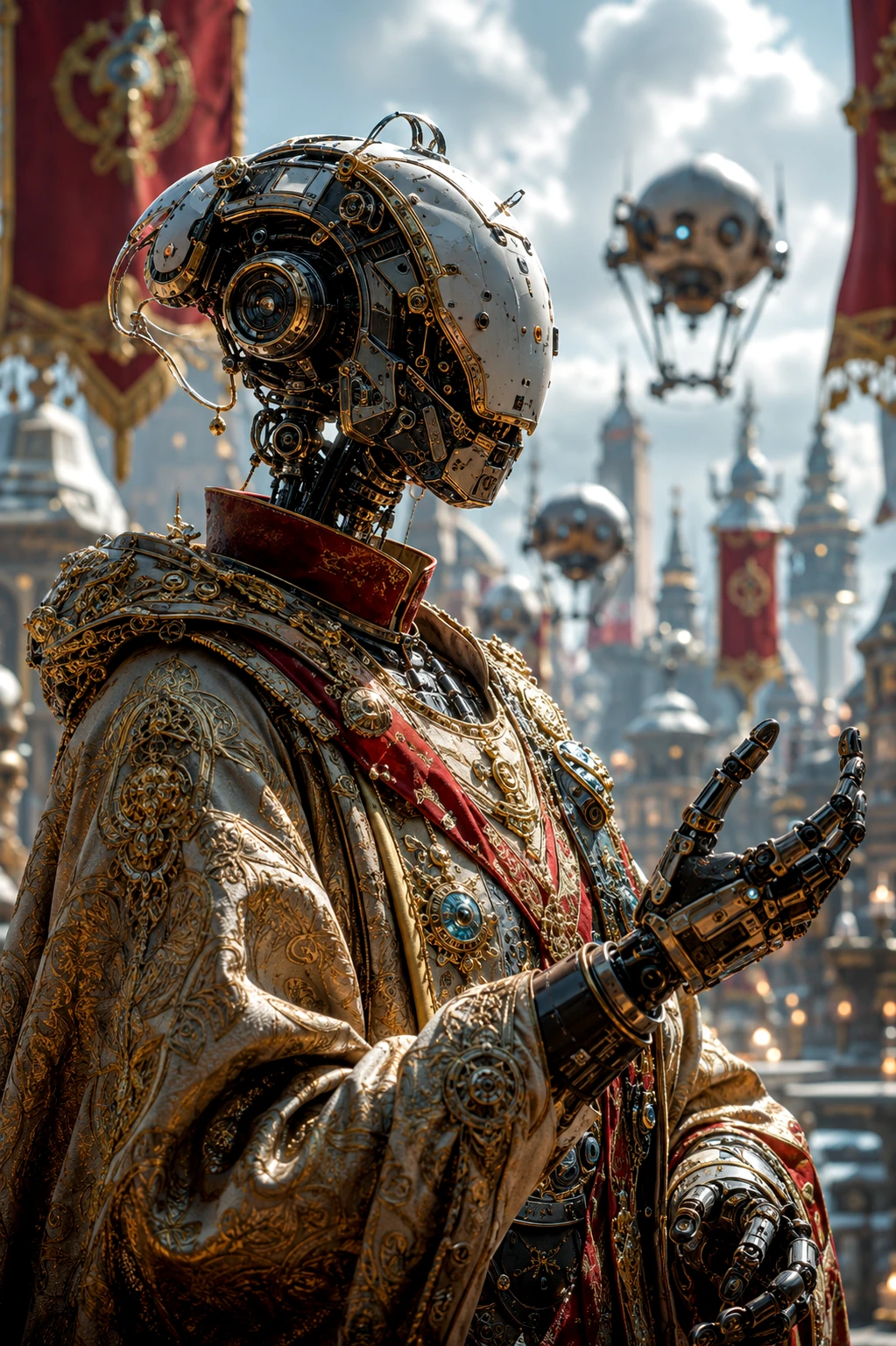 The Diplomat - Children of the Machine artwork by Cryolith