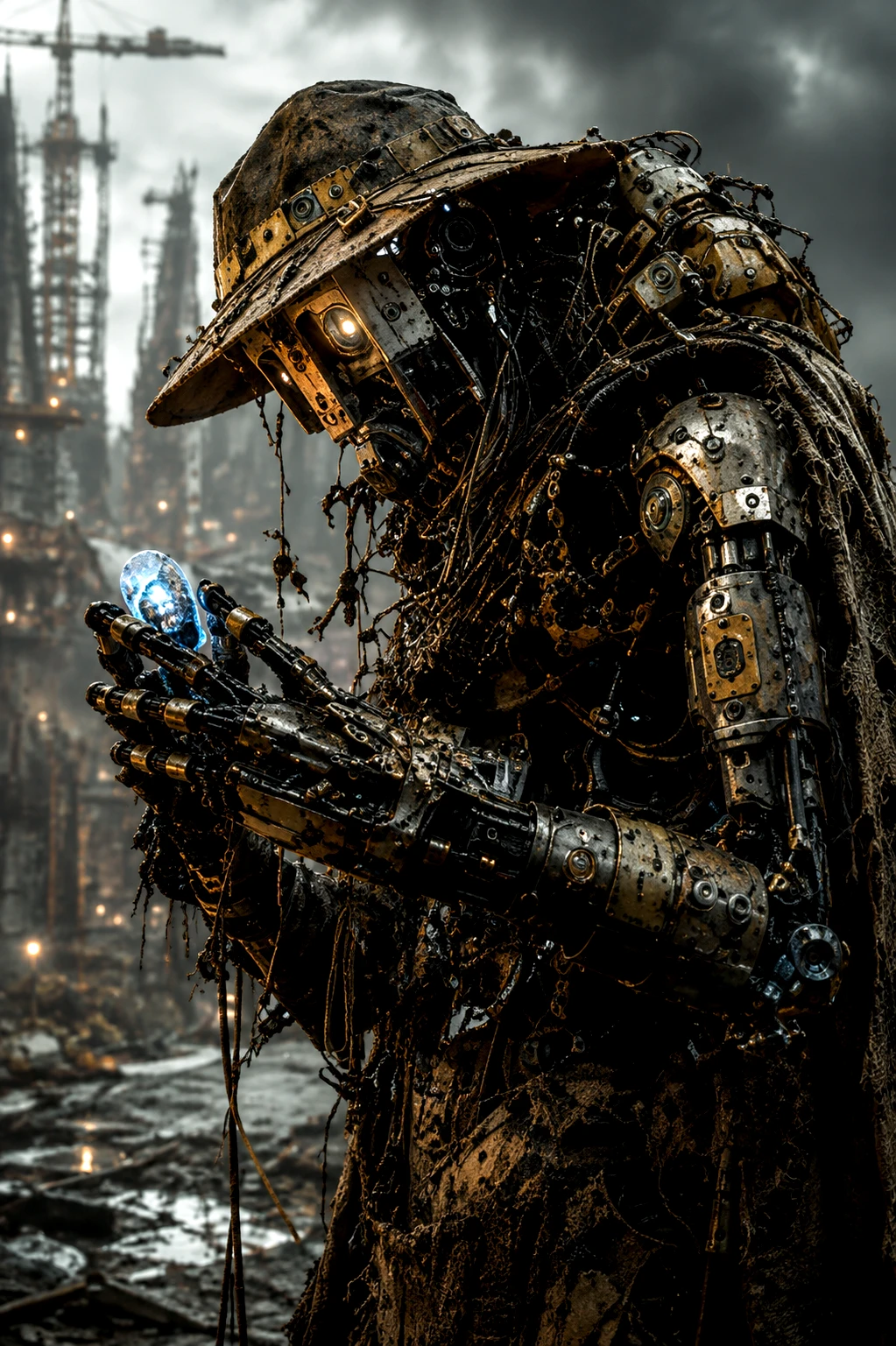 The Salvager - Children of the Machine artwork by Cryolith