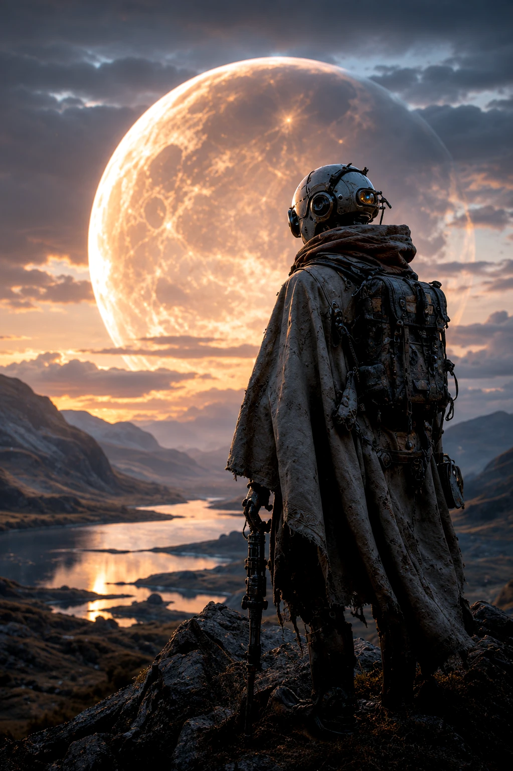 The Wanderer - Children of the Machine artwork by Cryolith