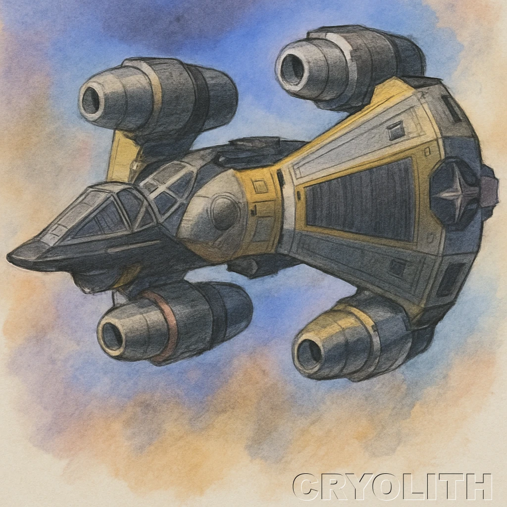 Greetings Starfighter - Cinematic Lines artwork by Cryolith
