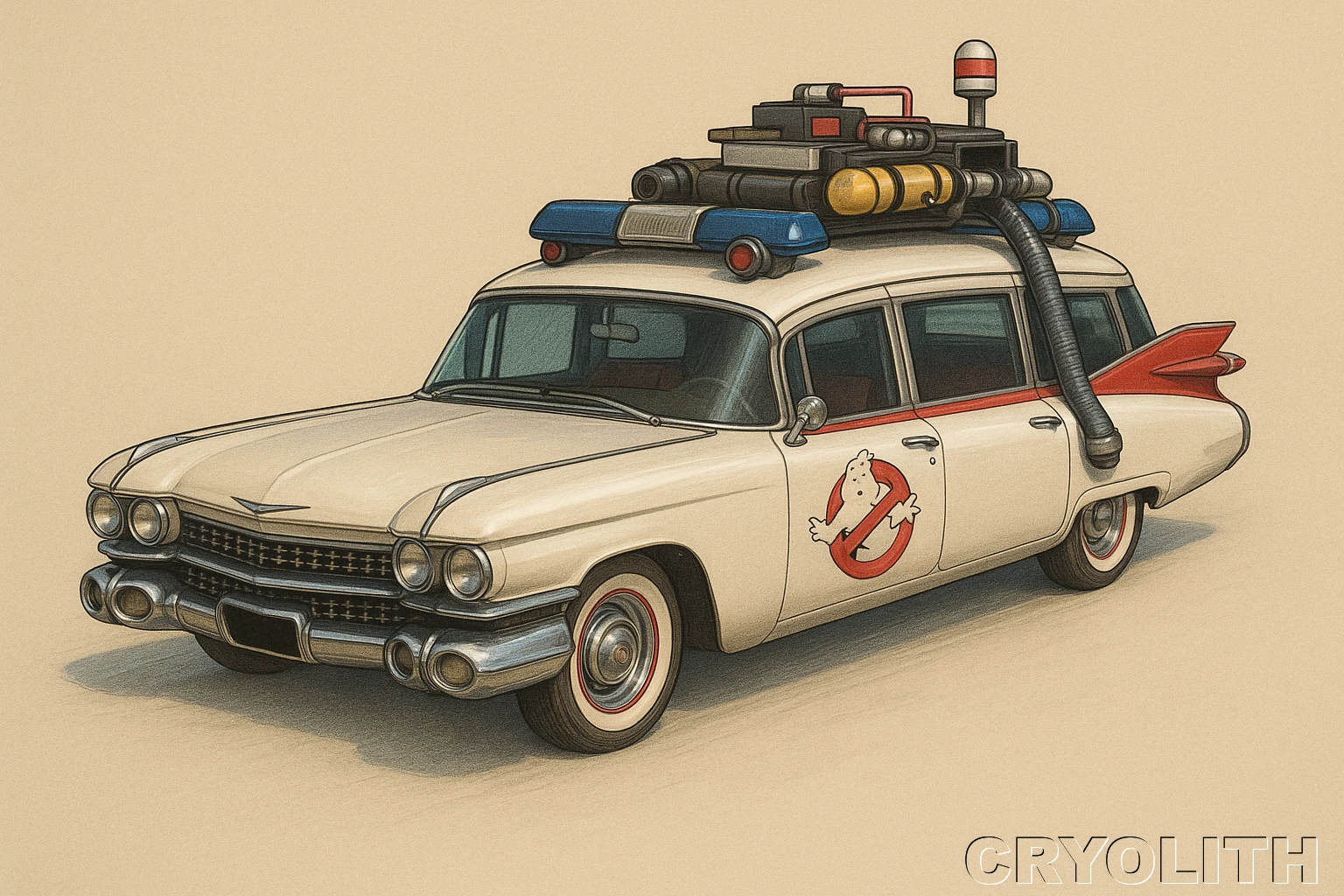 Who Ya Gonna Call - Cinematic Lines artwork by Cryolith