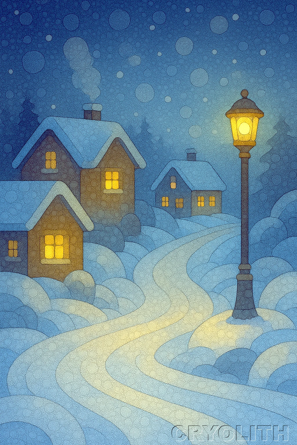 The Lamplit Path - Circular Harmony artwork by Cryolith