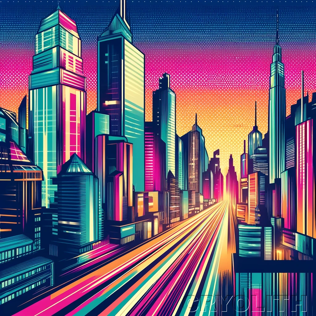 Urban Pop - CityScapes artwork by Cryolith
