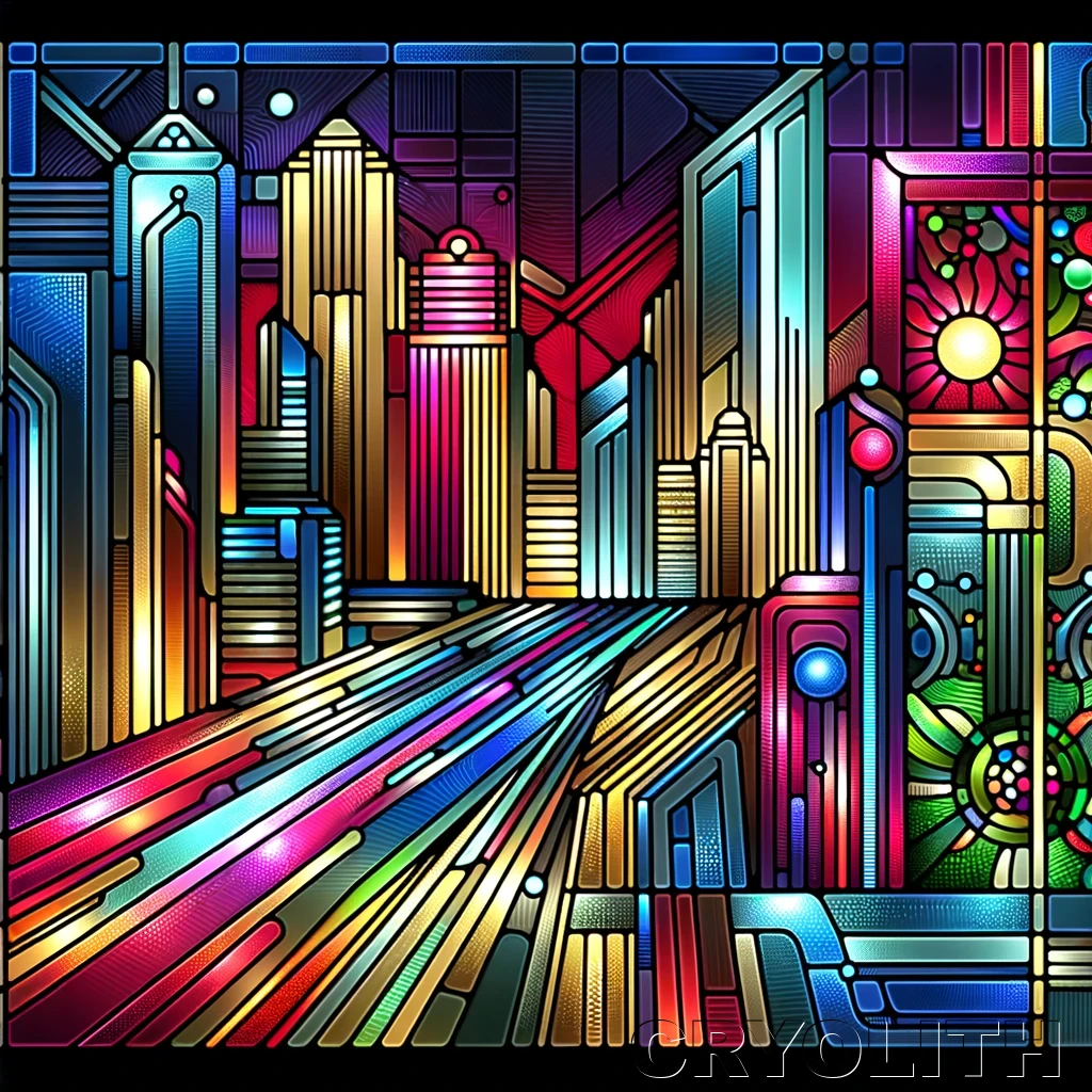 Illuminated Metropolis - CityScapes artwork by Cryolith