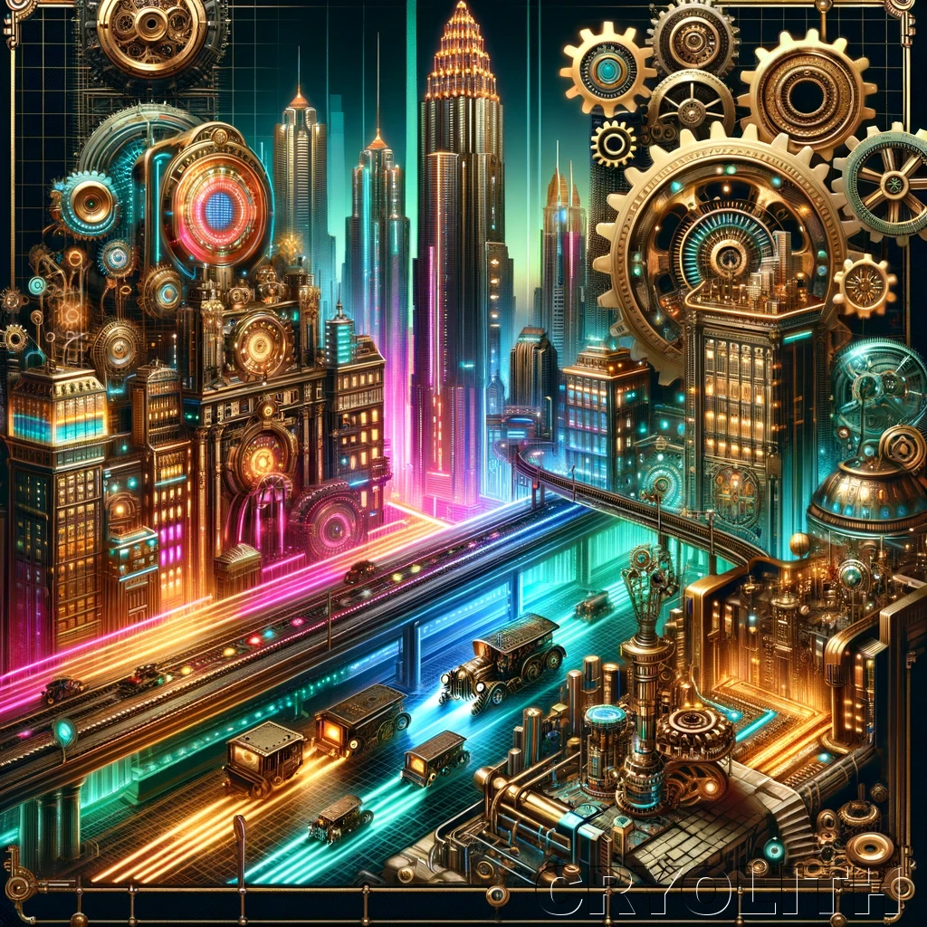 Industrial Fantasy - CityScapes artwork by Cryolith