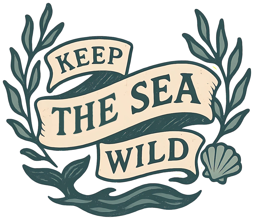 Keep the Sea Wild - Coastal Folk artwork by Cryolith