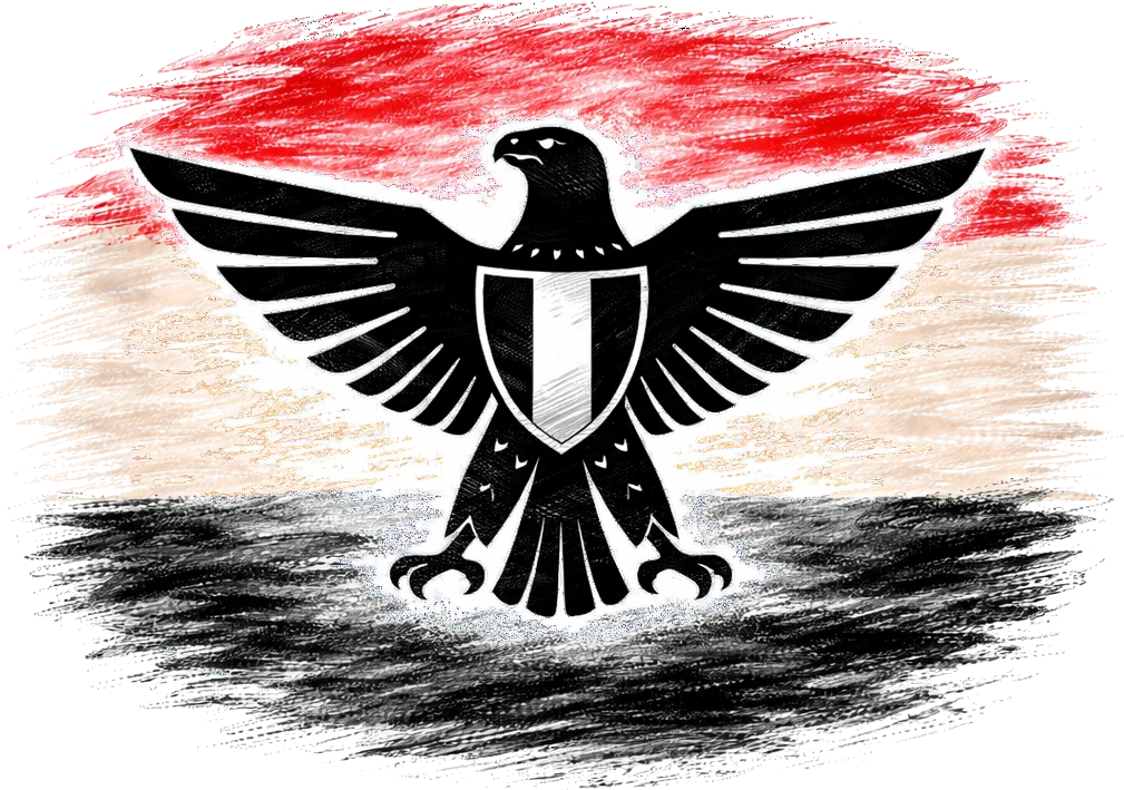 Eagle of Mesopotamia - Colours of the World artwork by Cryolith