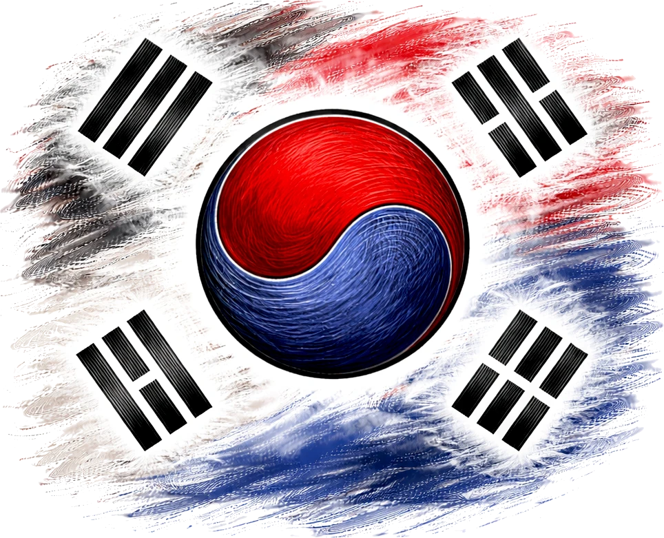 Harmony of Taegeuk - Colours of the World artwork by Cryolith