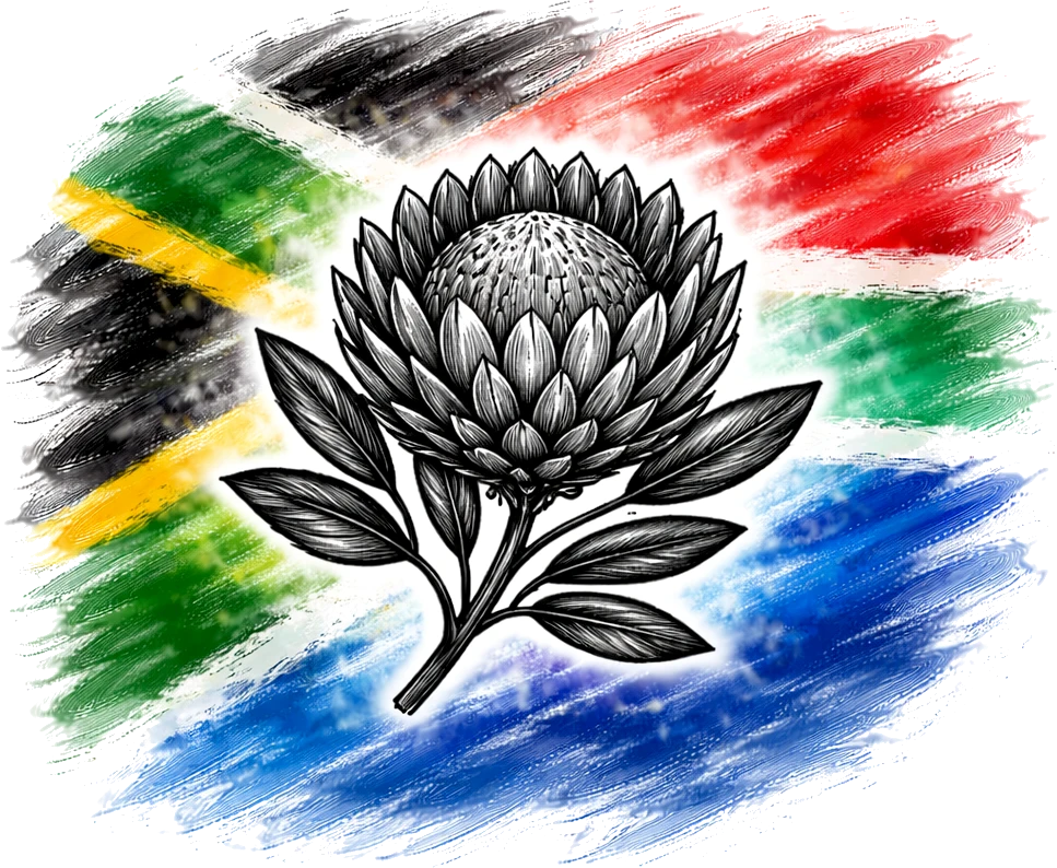 King Protea - Colours of the World artwork by Cryolith