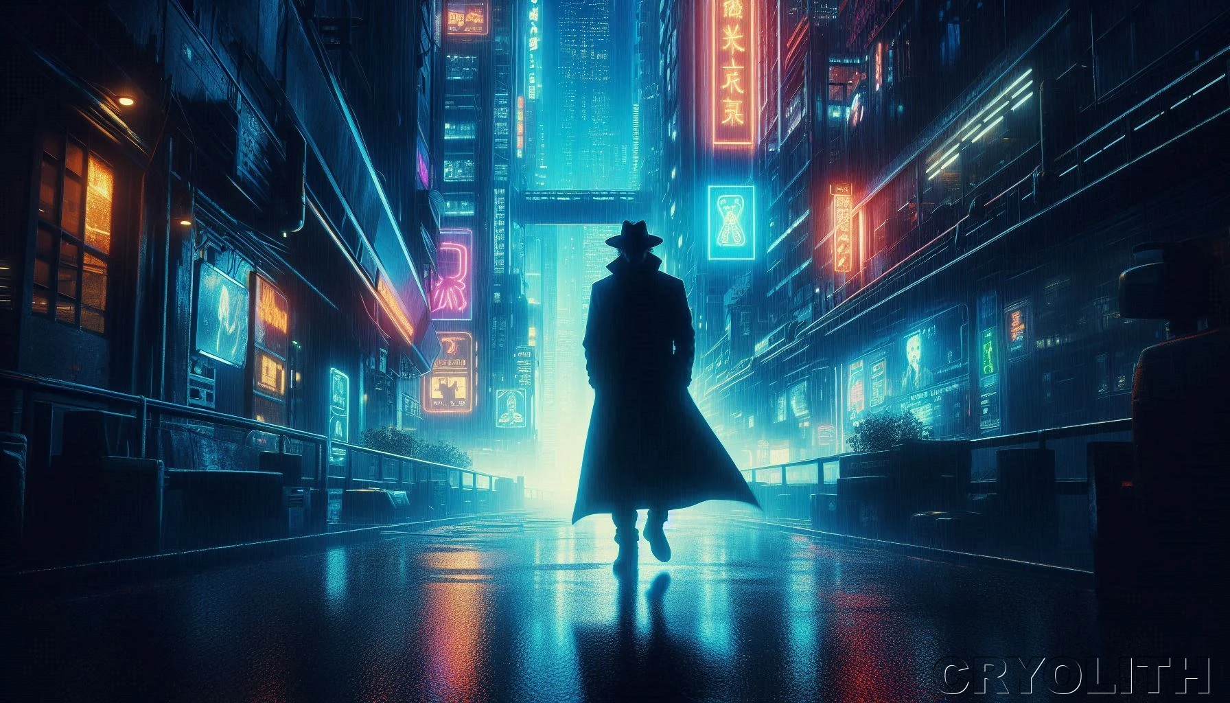 The Last Lead - Neon Shadows artwork by Cryolith
