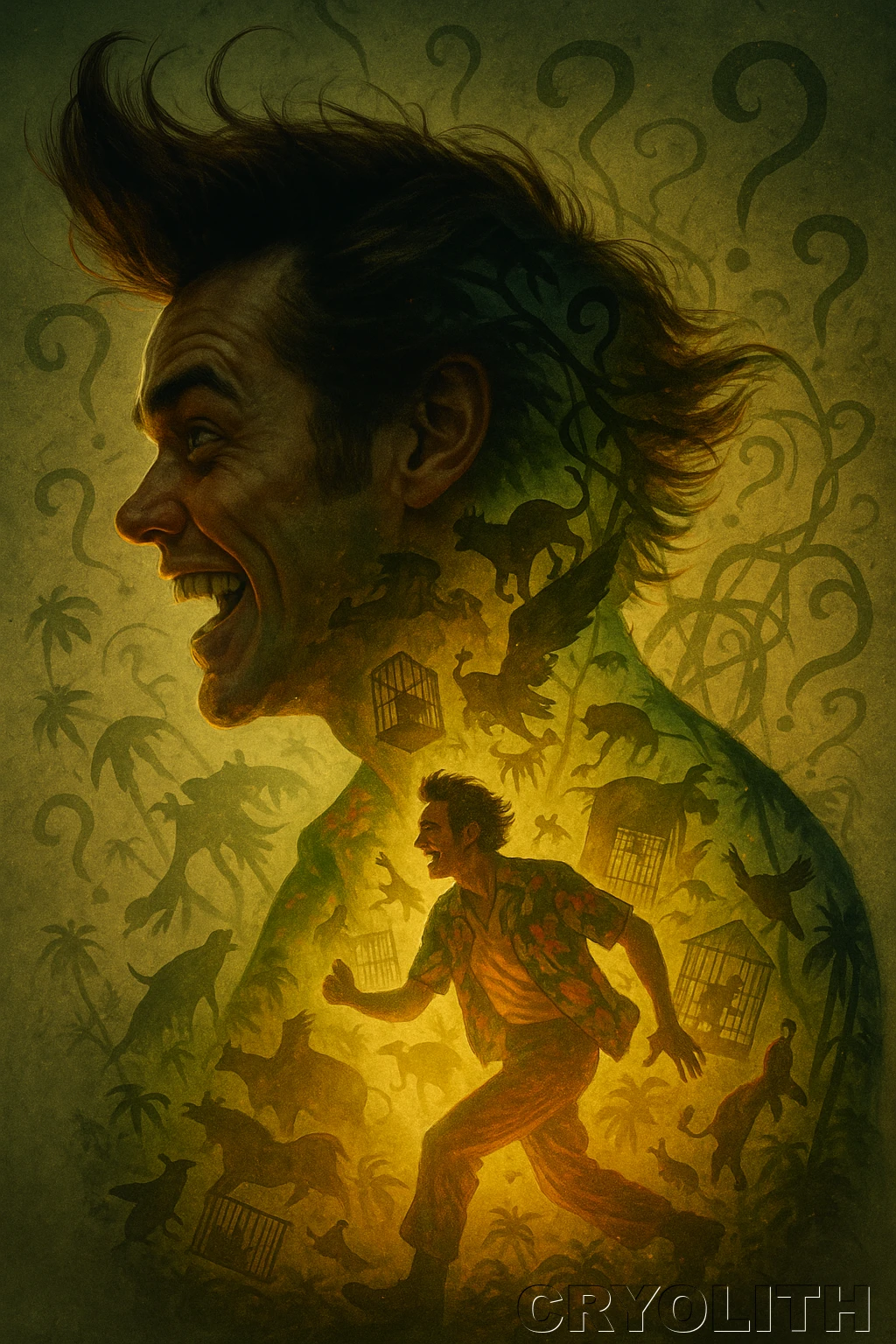 Ace Ventura: Pet Detective Chaos - Echoes of Pop Culture artwork by Cryolith