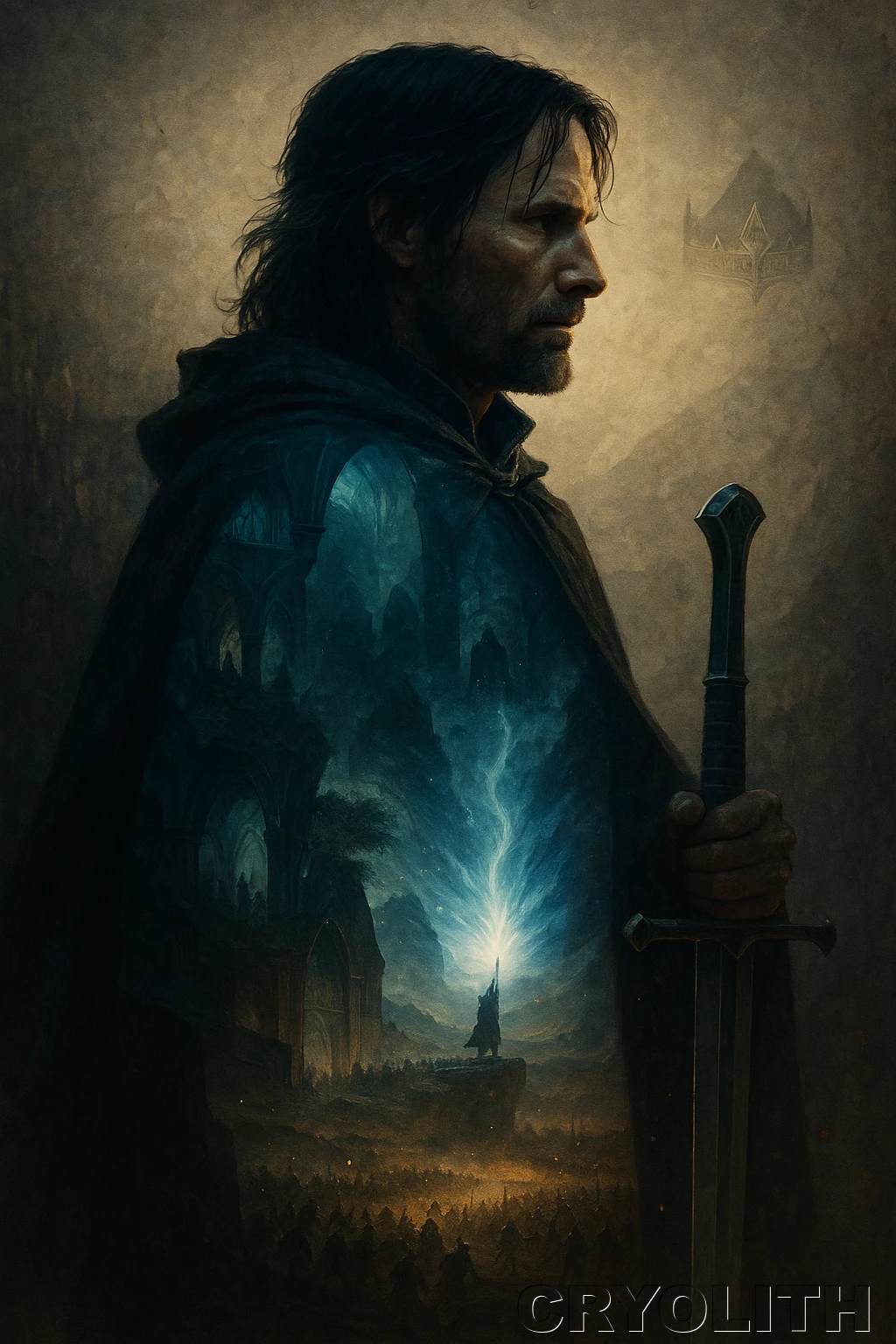 Aragorn: The King's Vigil - Echoes of Pop Culture artwork by Cryolith