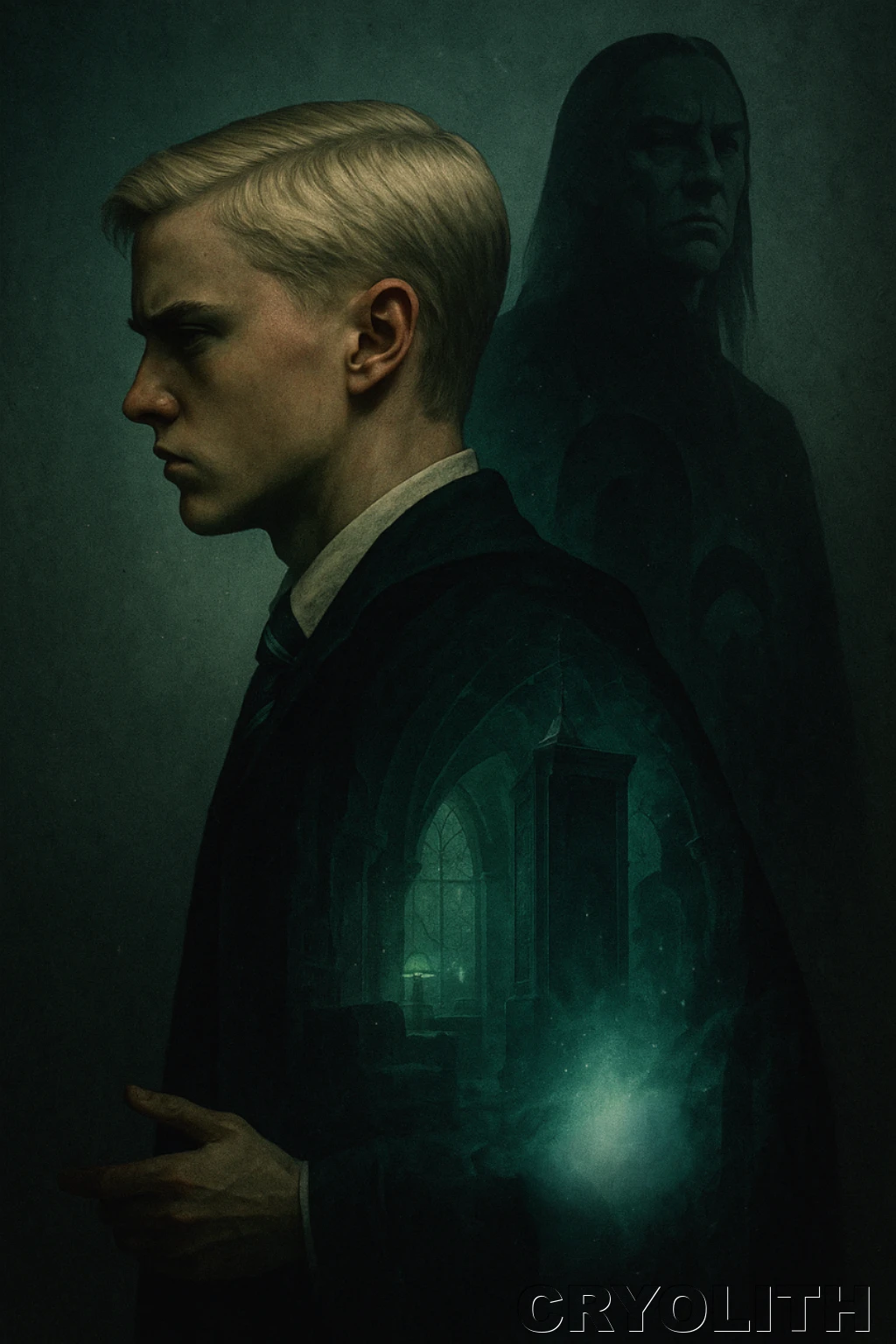 Draco Malfoy: Conflicted Ambition - Echoes of Pop Culture artwork by Cryolith