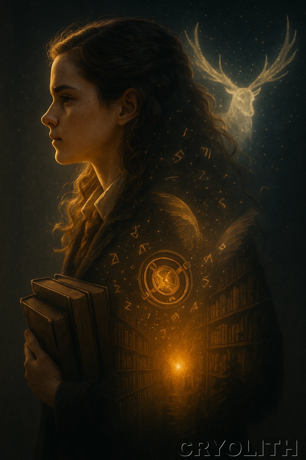 Hermione Granger: Brilliant Loyalty - Echoes of Pop Culture artwork by Cryolith