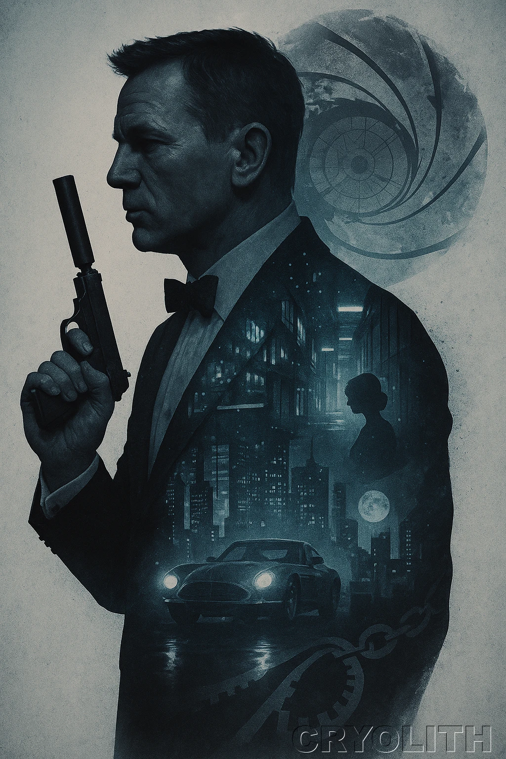 James Bond: Licensed to Thrill - Echoes of Pop Culture artwork by Cryolith