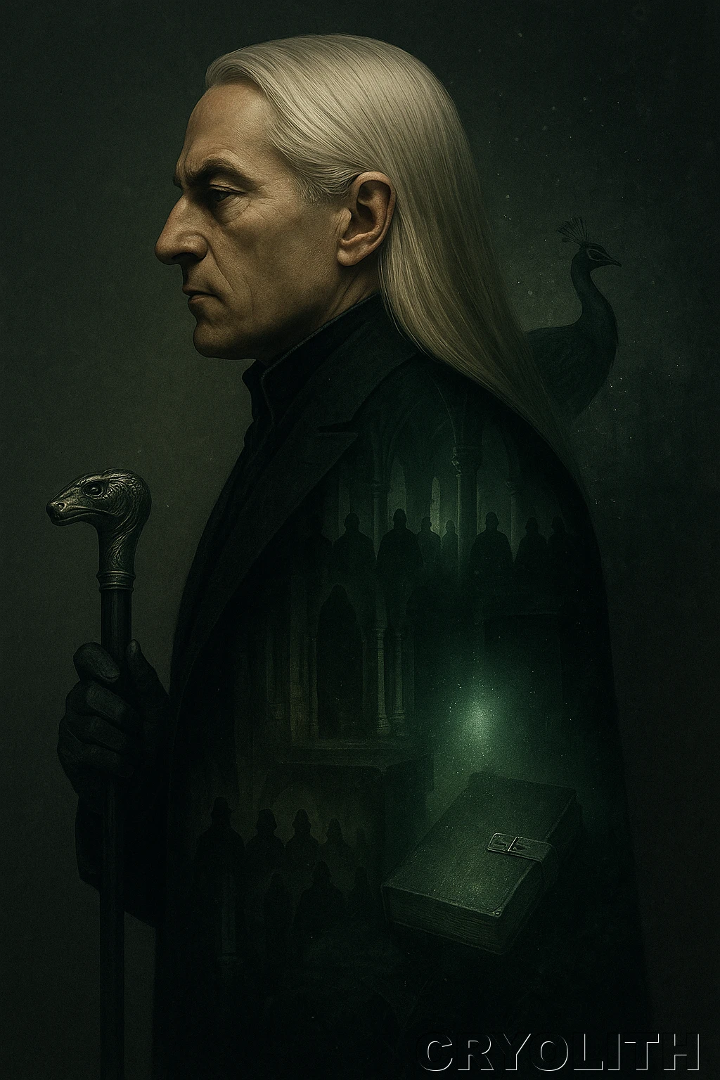 Lucius Malfoy: Serpent's Pride - Echoes of Pop Culture artwork by Cryolith