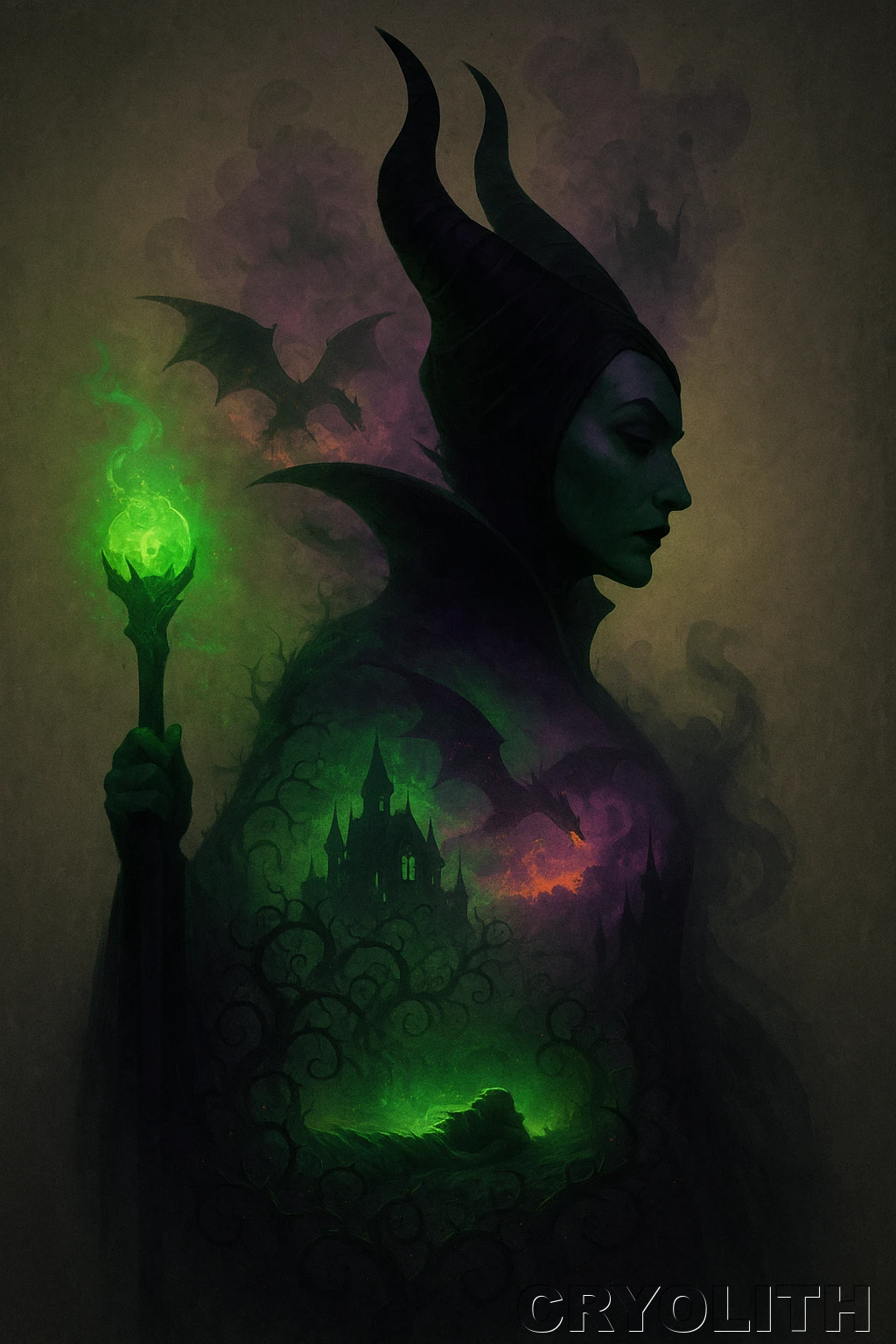 Maleficent: Mistress of All Evil - Echoes of Pop Culture artwork by Cryolith