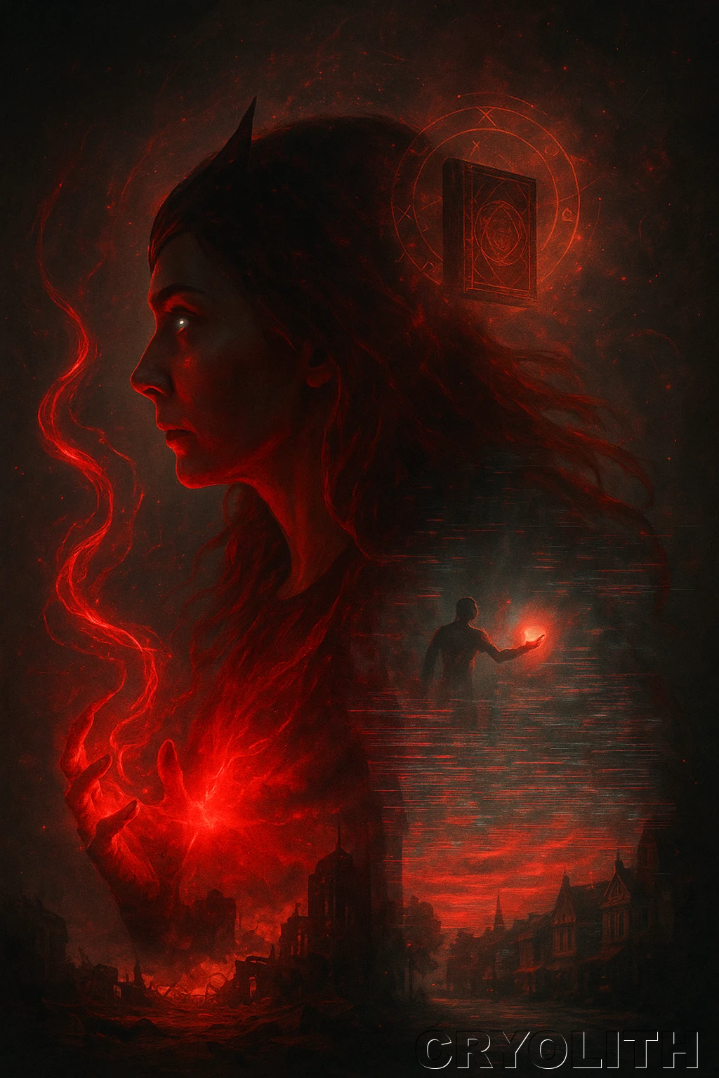 Scarlet Witch: Hexed Reality - Echoes of Pop Culture artwork by Cryolith
