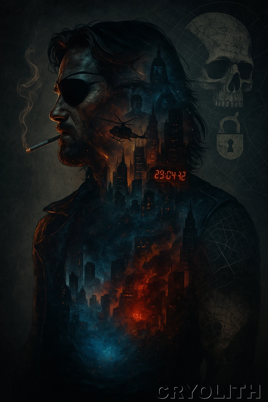 Snake Plissken: Ultimate Outsider - Echoes of Pop Culture artwork by Cryolith