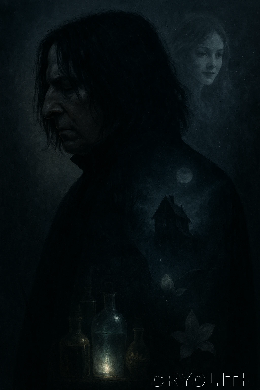 Severus Snape: Unwavering Love - Echoes of Pop Culture artwork by Cryolith