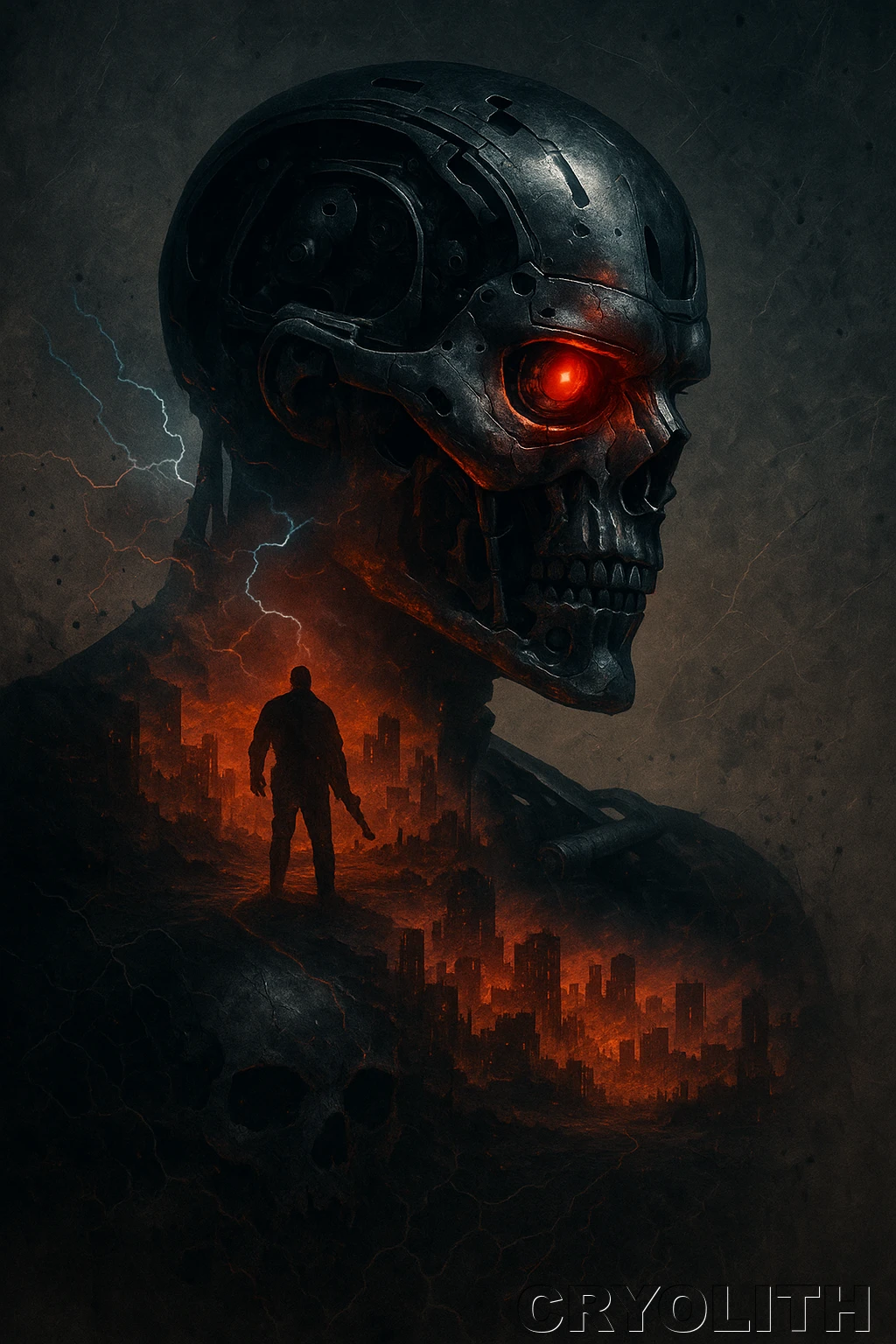 The T-800: Inevitable Doom - Echoes of Pop Culture artwork by Cryolith