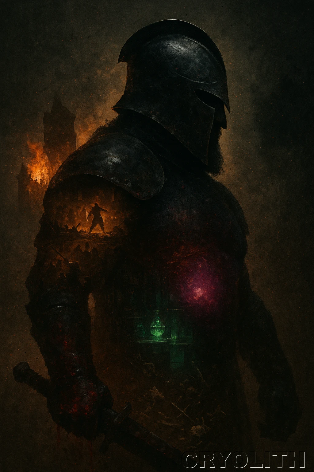 The Mountain: Corrupted Strength - Echoes of Pop Culture artwork by Cryolith