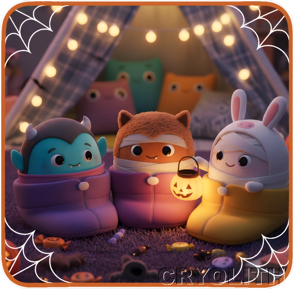 Spooky Sleepover - Whimsical Haunts artwork by Cryolith
