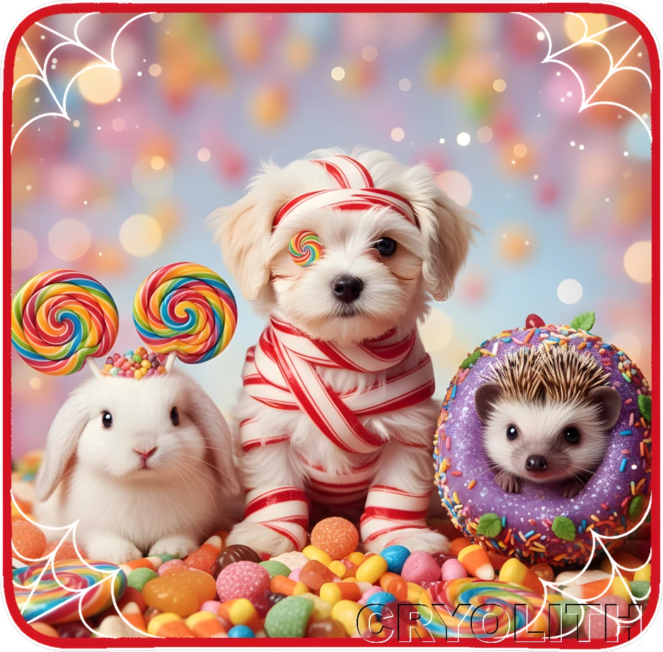 Candy Critters - Whimsical Haunts artwork by Cryolith