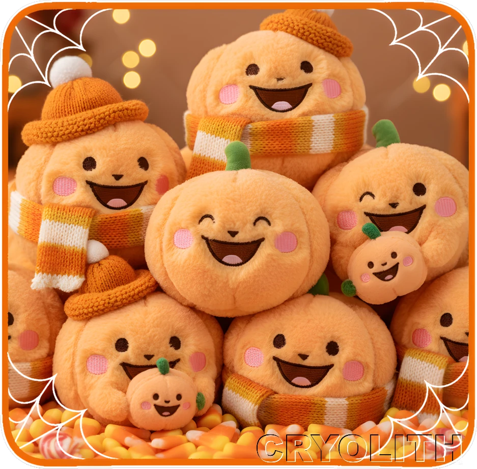 Plush Pumpkin Pals - Whimsical Haunts artwork by Cryolith