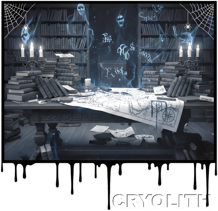 The Haunted Archive - Whimsical Haunts artwork by Cryolith