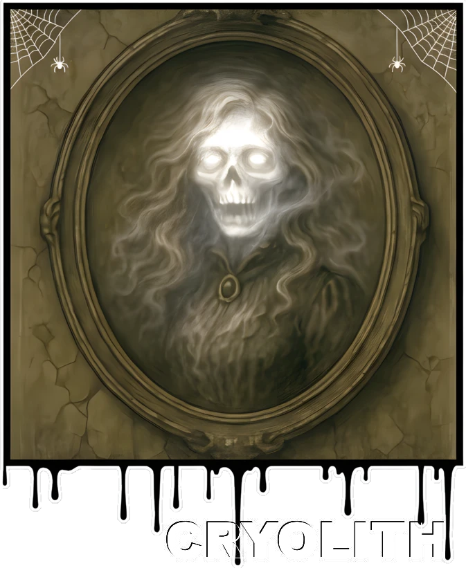 Ghostly Portrait - Whimsical Haunts artwork by Cryolith