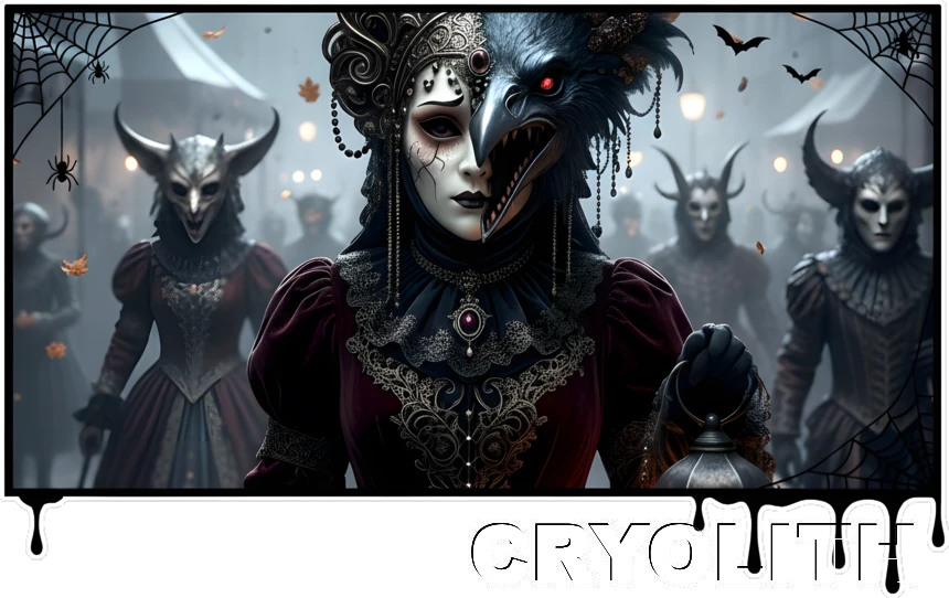 The Raven Masque - Whimsical Haunts artwork by Cryolith